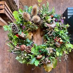 Autumn Door Wreath
