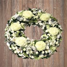 Elegant White Wreath