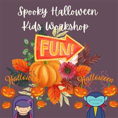 Spooky Halloween Kids Workshop Sat 25th Oct 12-2pm