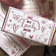 My Lovely Mum milk chocolate bar