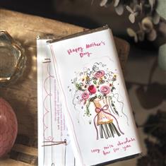 Bunch of Flowers milk chocolate bar