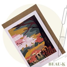 'Forest Walk' Botanical Greetings Card